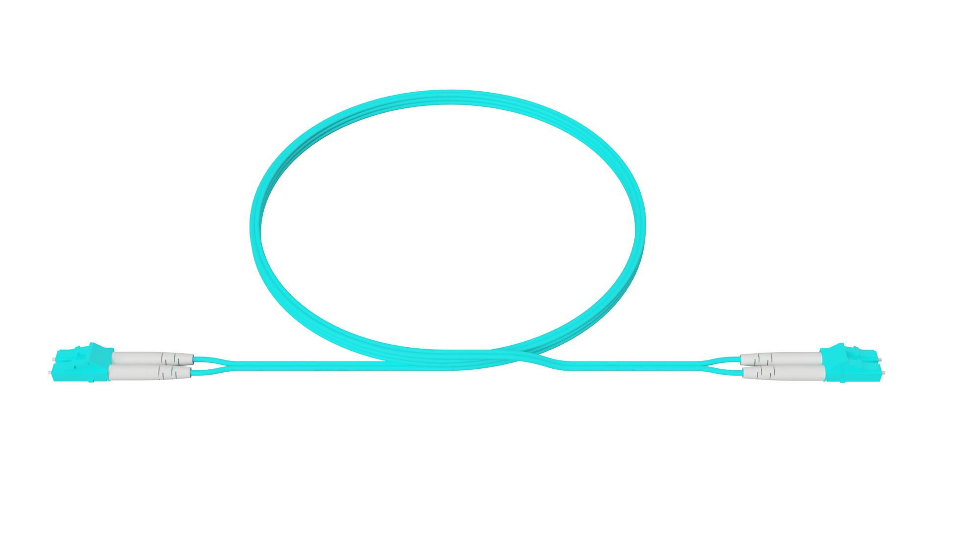 LC Duplex UPC to LC Duplex UPC, Multimode OM4, 2 Fiber, OFNP, Type A-A Cable