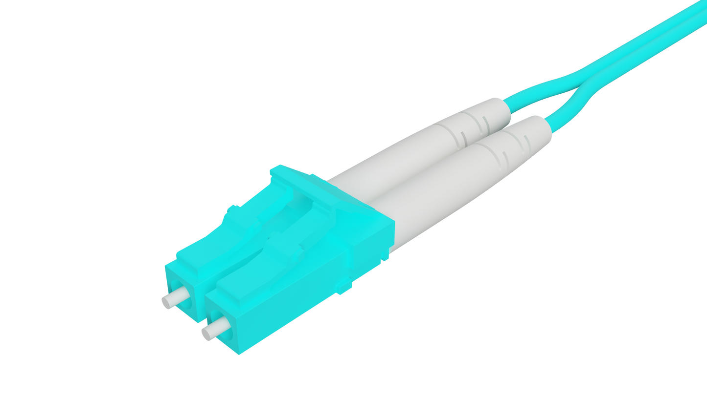 LC Duplex UPC to LC Duplex UPC, Multimode OM4, 2 Fiber, OFNP, Type A-A Cable