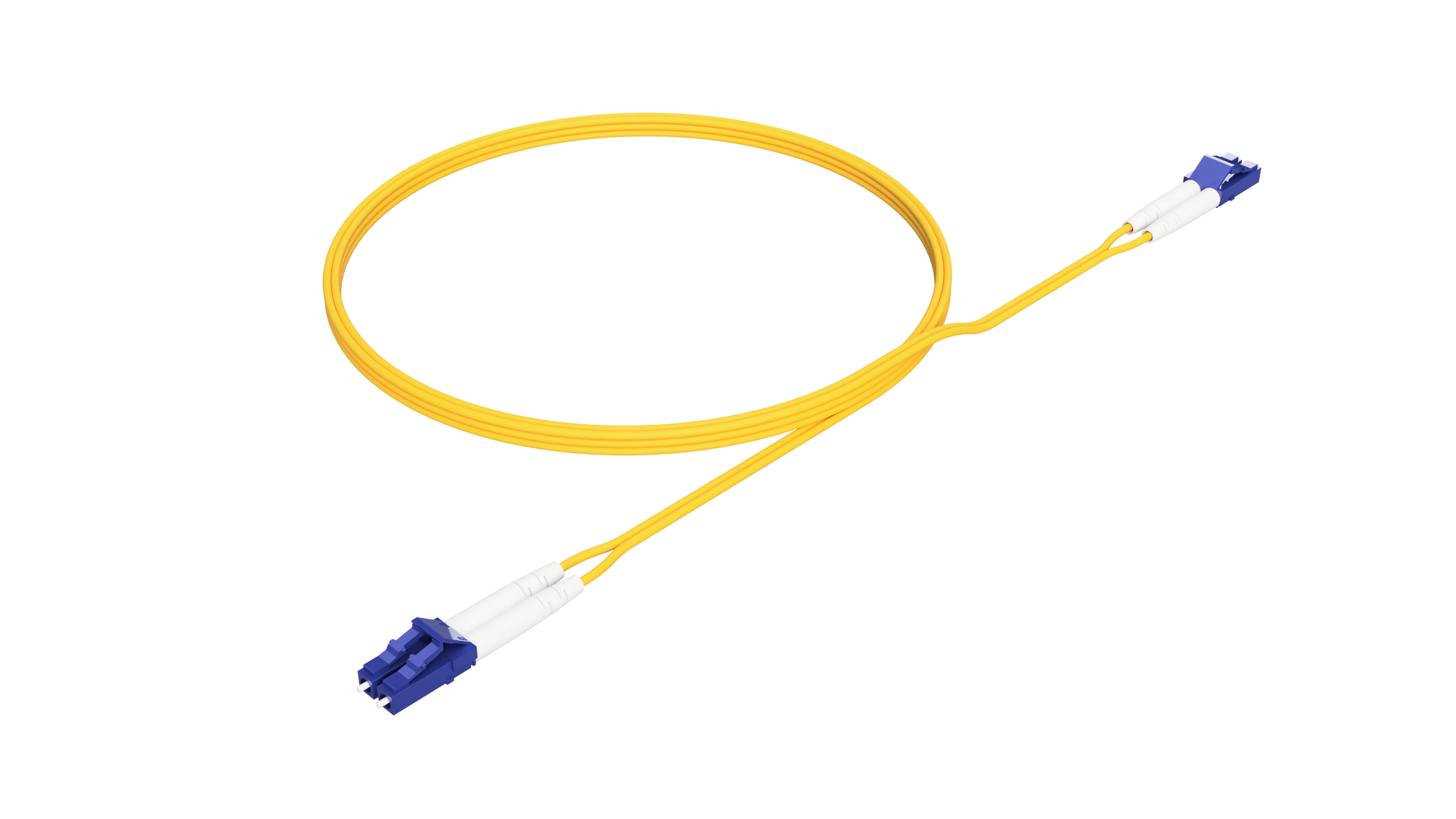 LC Duplex UPC to LC Duplex UPC, Single Mode OS2, 2 Fiber, OFNP, Type A-B Cable