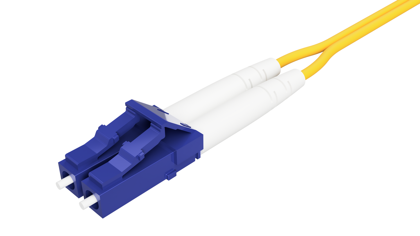 LC Duplex UPC to LC Duplex UPC, Single Mode OS2, 2 Fiber, OFNP, Type A-B Cable