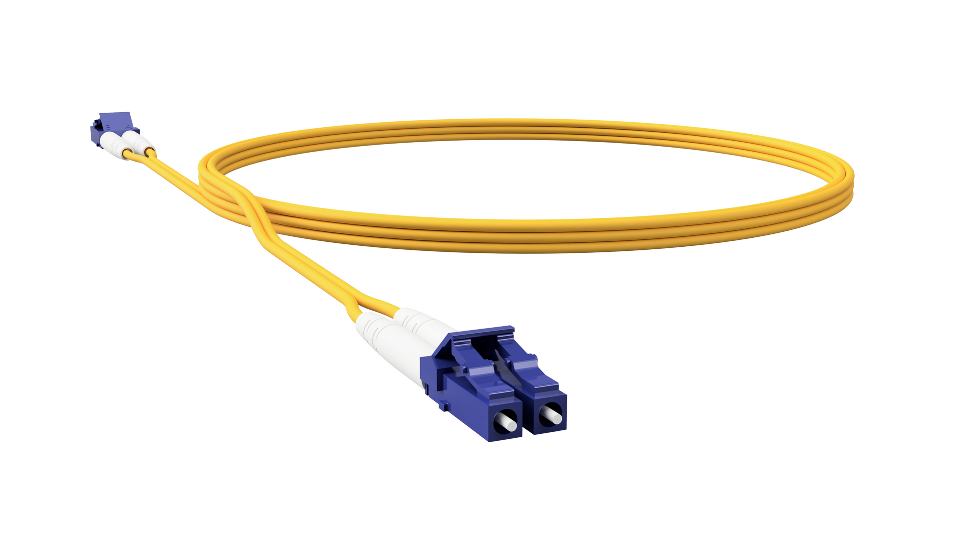 LC Duplex UPC to LC Duplex UPC, Single Mode OS2, 2 Fiber, OFNP, Type A-B Cable